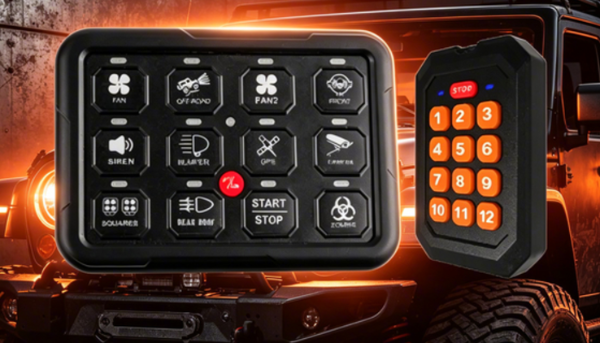 metal switch panel