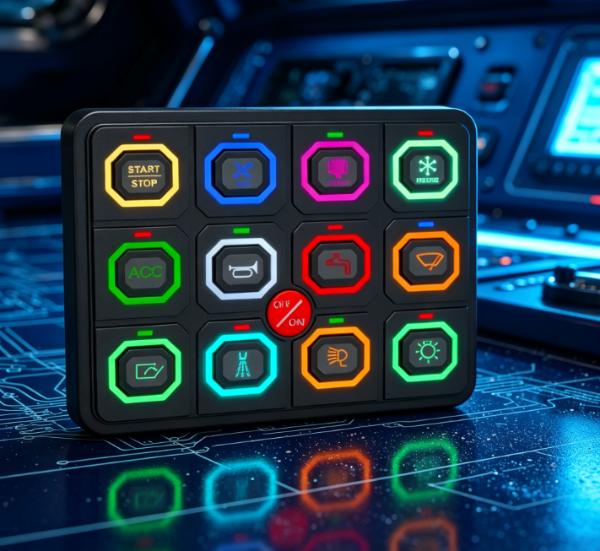 Boat Power Switch Panel